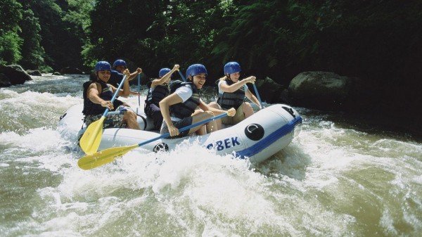 Telaga Waja White Water Rafting Experience Bali Sobek